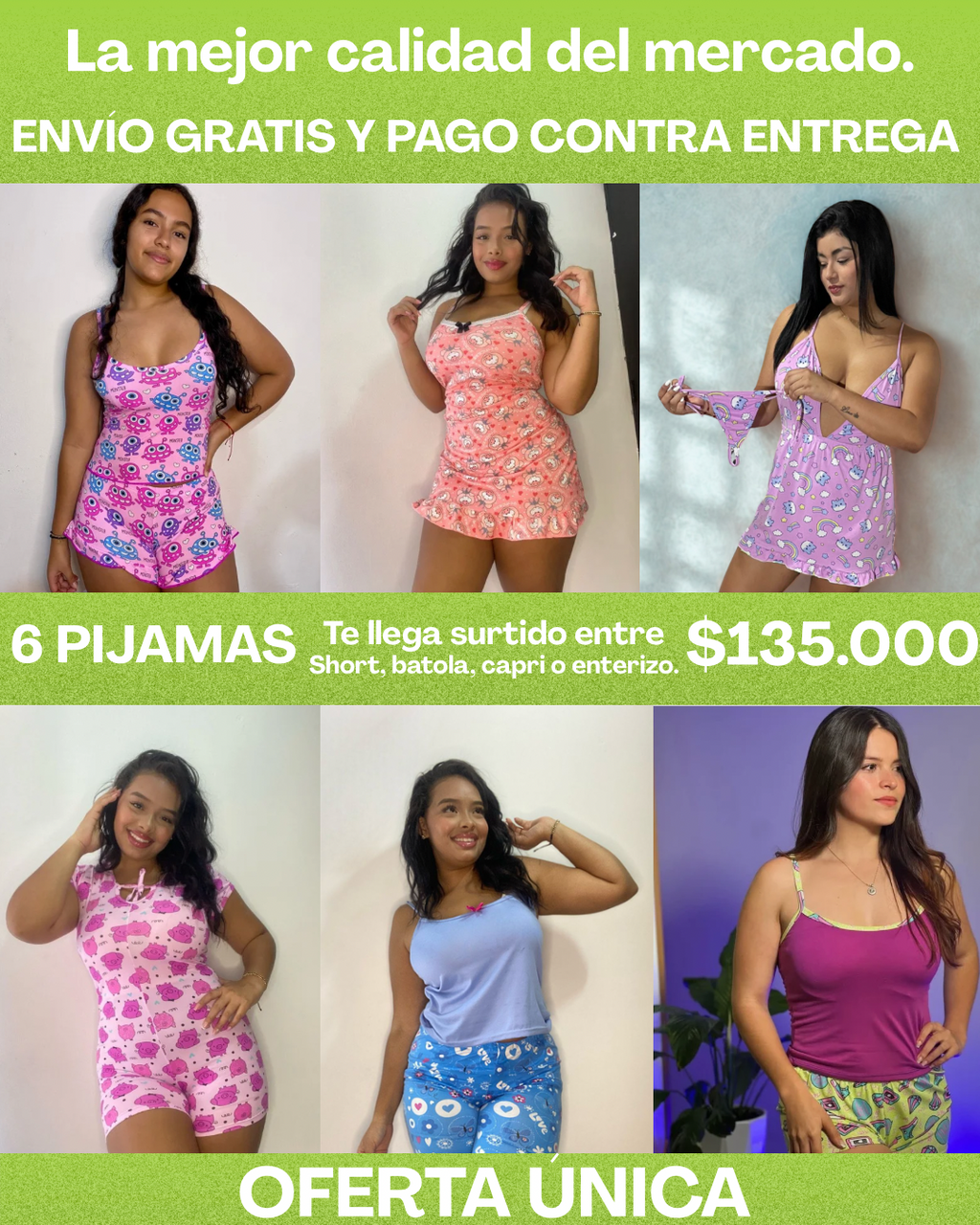 Paquete X 6 Unidades.
